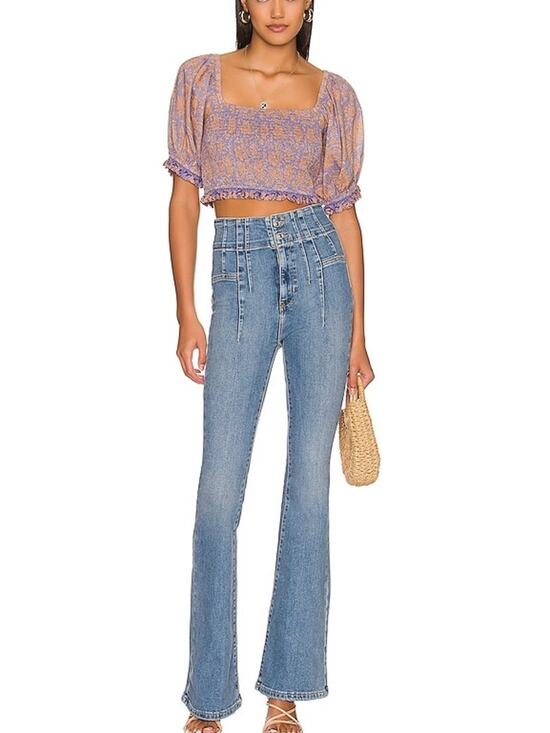 We The Free Denim - We The Free by Free People Jayde Flare Jeans Size 30 High Rise Bell Bottom